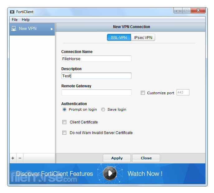 forticlient vpn offline installer 6.2 download